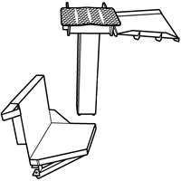 Board 50 cm, extension
and container