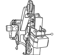 Manual winch<br>or with remote control<br>Pulling force: 400 kg
