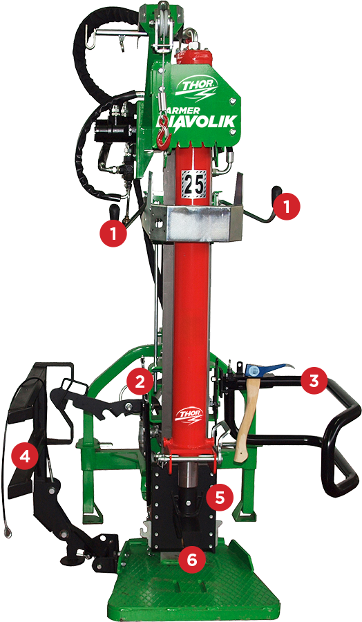 Farmer Diavolik - pompa PTO fissa