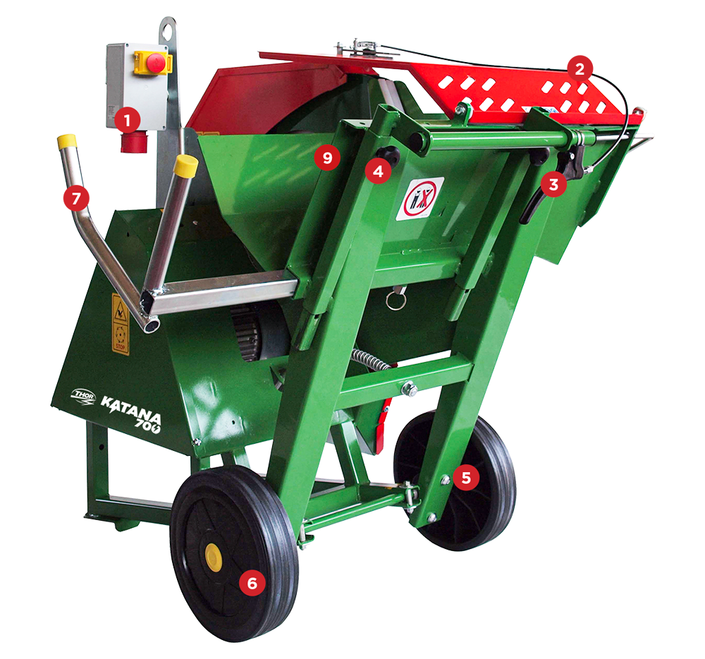 Katana 700 - Motore elettrico