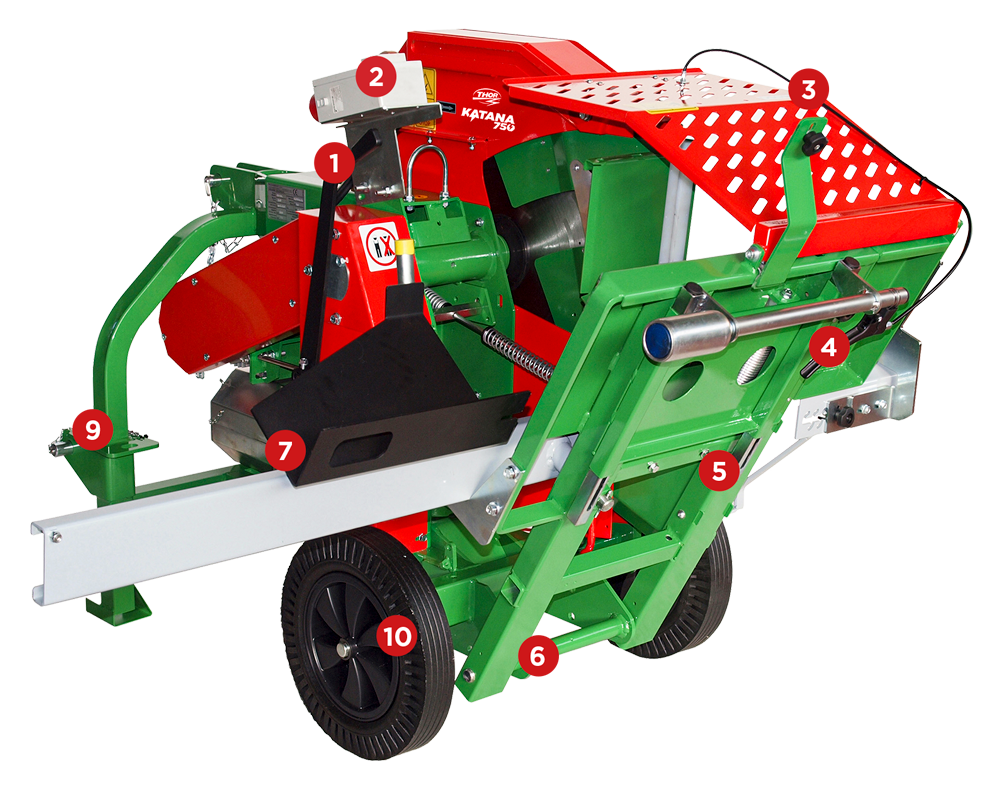 Katana 750 - pompa PTO fissa + motore elettrico