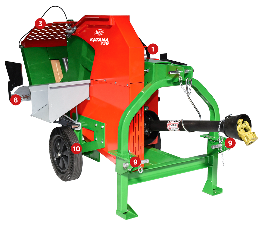 Katana 750 - pompa PTO fissa