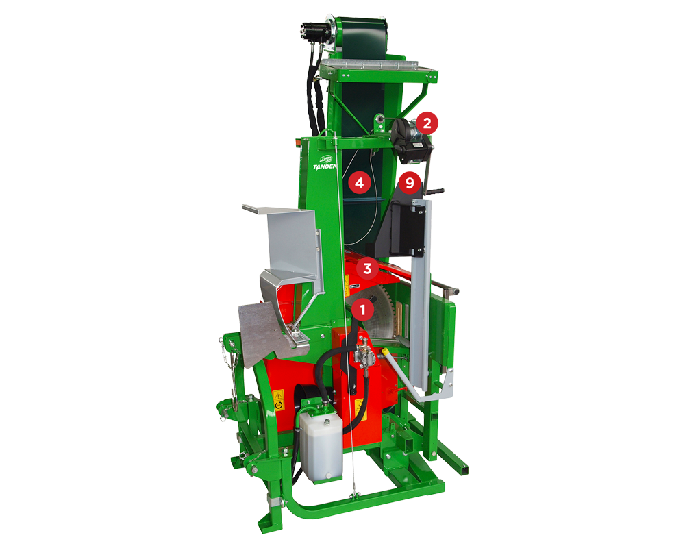 Tandem - pompa PTO fissa