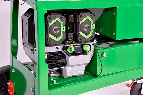 Marty Green Battery, Thor Italy - vano batterie