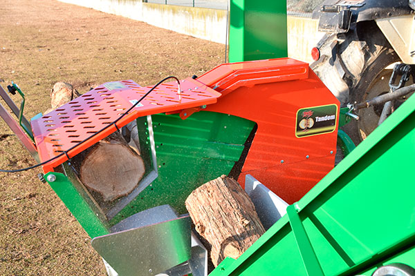 Tandem Thor Italy - taglio del ceppo