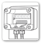 Hour counter and rev counter log splitter