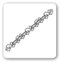 Cutting chain 3,25" x 68 links Combined machine: Log splitter + Chain saw
