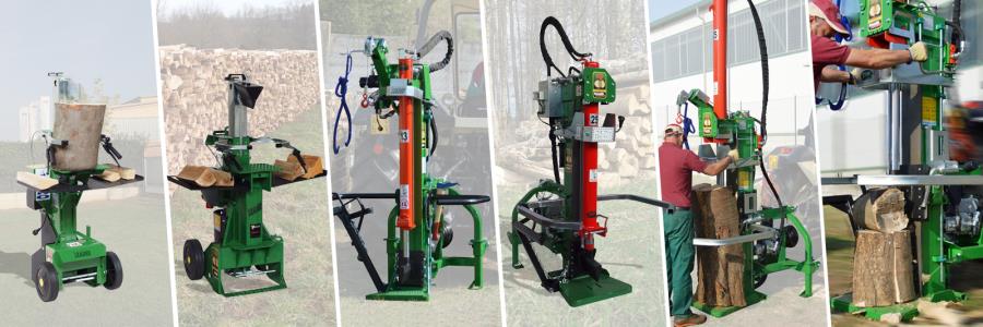 Vertical log splitter
